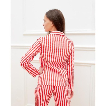 Women's shirt KAFTAN "strip", size 40-42-2