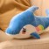 Dolphin soft toy, 50 cm