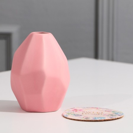 Flower vase and Sweet Home stand, 9 x 7 x 7 cm.-4