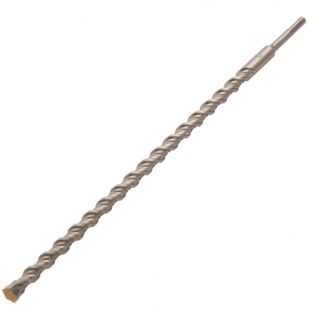 Denzel 705045, double spiral, Cobalt W-Tip, SDS Plus, 18 x 460 mm.