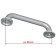 Building for a bath, white color (60 cm)