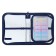 Penal 1 section 130 x 190 mm, hinged bar, Hatber "Harry Potter" Blue NPN_46068