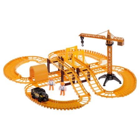 The STRACTASKAYA TRACK, with a machine, a tap and figures, works from batteries-2