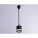Suspended lamp with a replaceable lamp Ambrella Light, Techno, TN71109, GX53, Black Color Black