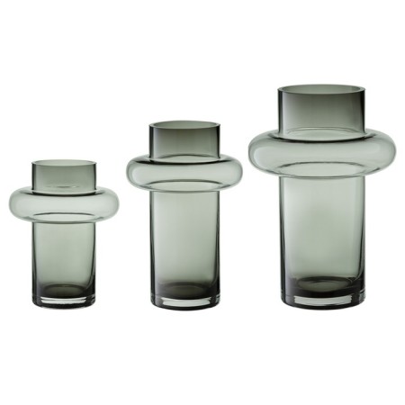 Bergenson Bjorn Vayr flower vase, 30 cm, gray color-6