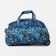 Road bag on wheels, lightning department, outer pocket, blue color