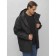 Male jacket-park, size 48, black color