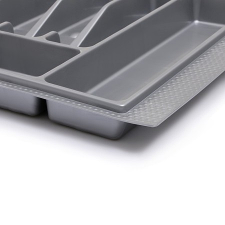 Tray for cutlery, 500 mm, gray-3