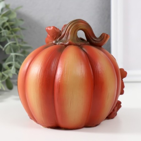 Souvenir Polystone Light "Pumpkin House" 13x12.5x12.5 cm-2