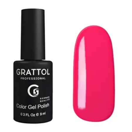 Grattol Color Gel Polish, No. 031 Raspberry, 9 ml