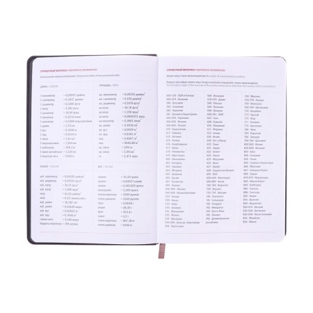 Dated diary 2025, A5, 176 sheets, Hong Kong, solid cover, pancake embossing, with liesse, block 80 g/m2, graphite-5
