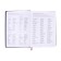 Dated diary 2025, A5, 176 sheets, Hong Kong, solid cover, pancake embossing, with liesse, block 80 g/m2, graphite