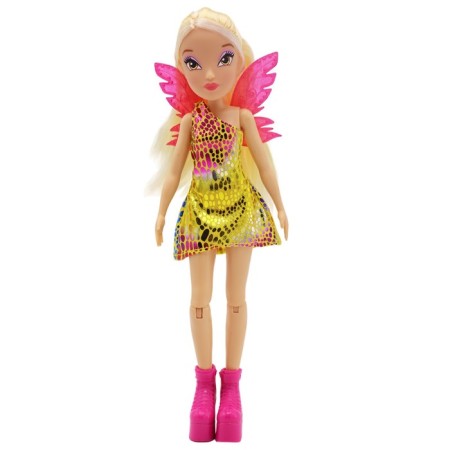 Winx Club "Stella" hinge doll, with wings, 24 cm-1