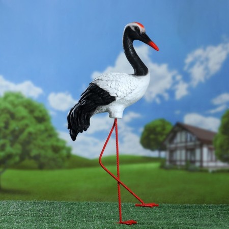 Garden figure "Crane" 16x40x25cm
