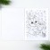 Gift New Year's set: notebook, stickers 2 liters and magnetic bookmarks 2 pcs "Fairytale set"