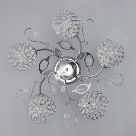 Agnes chandelier 5x40W E27 Chrome Model: 2600546-3