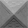 PPK cap to a column column, 2 × 2 bricks, 53.5 × 53.5 × 4.3 cm, graphite, “flexible tile”