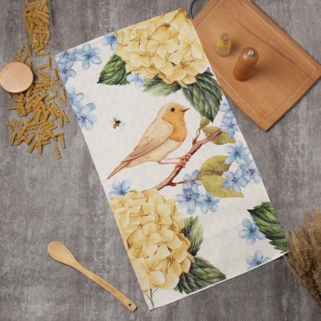 Towel "Ethel" Hortensi 40x73cm, 100% HL, sarzha 190 g/m2