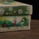 The box is folding, the lid is “Happy New Year” 24 x 17 x 8 cm