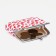 Wallet on the farmar, white/red color