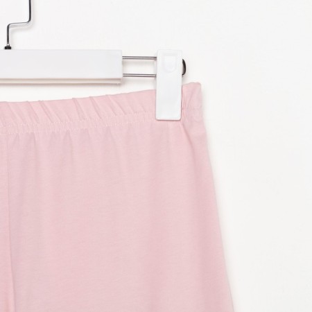 Female pajamas (T-shirt and trousers) KAFTAN "BASIC" size 44-46, pink color-9
