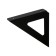 Delta bracket, mod 1, 145x145, 2 pcs, black color