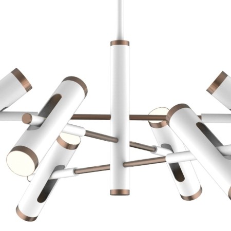 Люстра Duplex, 36Вт LED, цвет белый-2