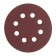A circle of abrasive grinding under the "Velcro" tundra, perforated, 125 mm, p120, 10 pcs.