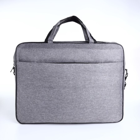 Laptop bag, gray color-2