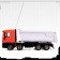 Radio -controlled “Self -Small” truck, works on batteries, lighting effects, scale 1:24, Mix color