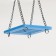 Swing for rodents on chains, 8.5 x 7 cm, foamed PVC, blue