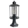 Sadovo-park lamp Feron PL724, IP44, E27, 60 W, 180x180x400 mm, black color