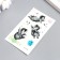Tattoo on the body color phosphorus "raccoon/penguins" mix 6x10.5 cm