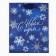 New Year's Gift Laminated Gift “Happy New Year”, snowflakes, S 12 x 15 x 5.5 cm, New Year