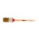 Round brush MTX 82080, natural bristles, wooden pen, 40 mm