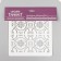Tile stencil 15x15 cm