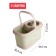 Orion 2112 cleaning set: mop, a bucket with pedal spin, nozzle, 8 l, color gray-pale-green