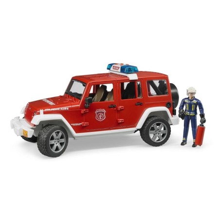 SUV Jeep Wrangler Unlimited Rubicon Firefire with a figure