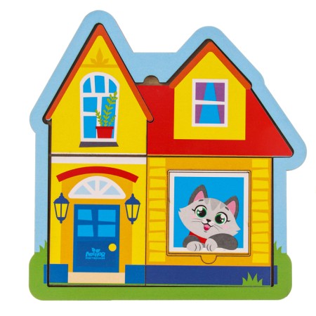 Puzzle "House" for the smallest-4