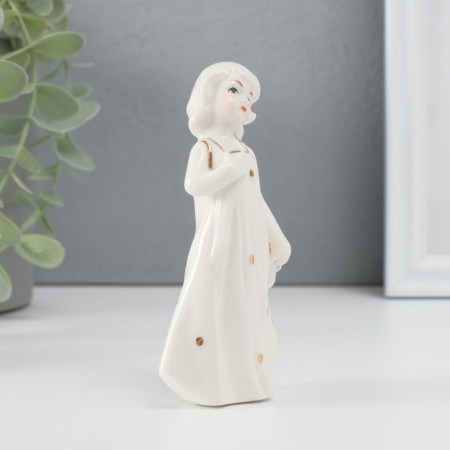 Souvenir Ceramics "Baby with a hat" 11x6x3 cm-1