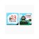 Magnetic bookmarks for books, 2 pcs., 4 × 4 cm, on the substrate "Young hero, from February 23"