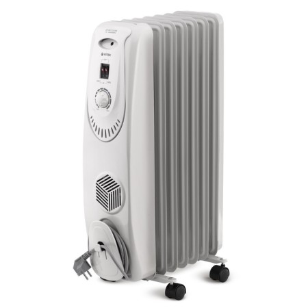 Vitek VT-1704 W heater, oil, 2000 watts, 7 sections, 20 m², white
