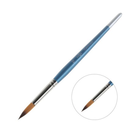 Synthetic brush, round No. 10, "gamma"