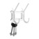 Hook-lick, two-rod