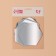Interior mirrors for decoration, without frame, set - 6 pcs, 10 × 8.6 cm