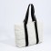 Zipper bag with lightning, white color
