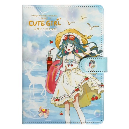 Notebook Gift Book with a Slocation, A6+, 48 sheets, line, 12.5 x 19 x 2 cm, "Anime"-2