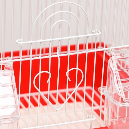 Poultry cell is equipped BD-1/2Q, 30 x 23 x 39 cm, red-7