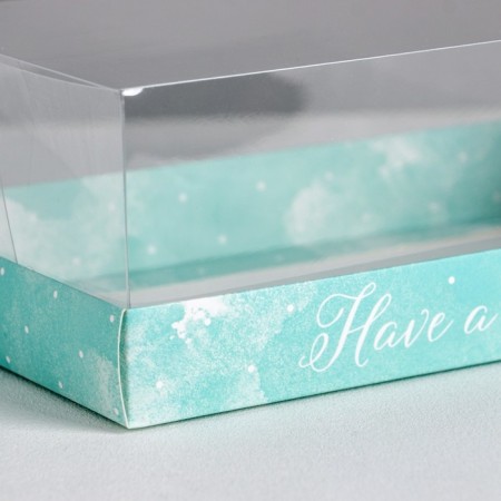 Confectionery box "Havy a nice day", 22 x 8 x 13.5 cm-2