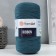 Ribbon yarn 40% polyester, 60% cotton 125m/250g (789 marine)